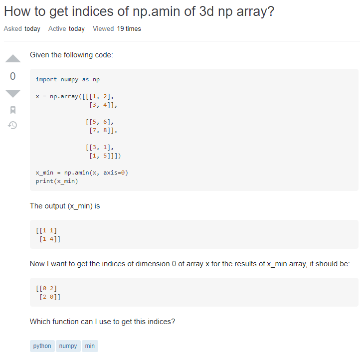 StackOverflow 예시